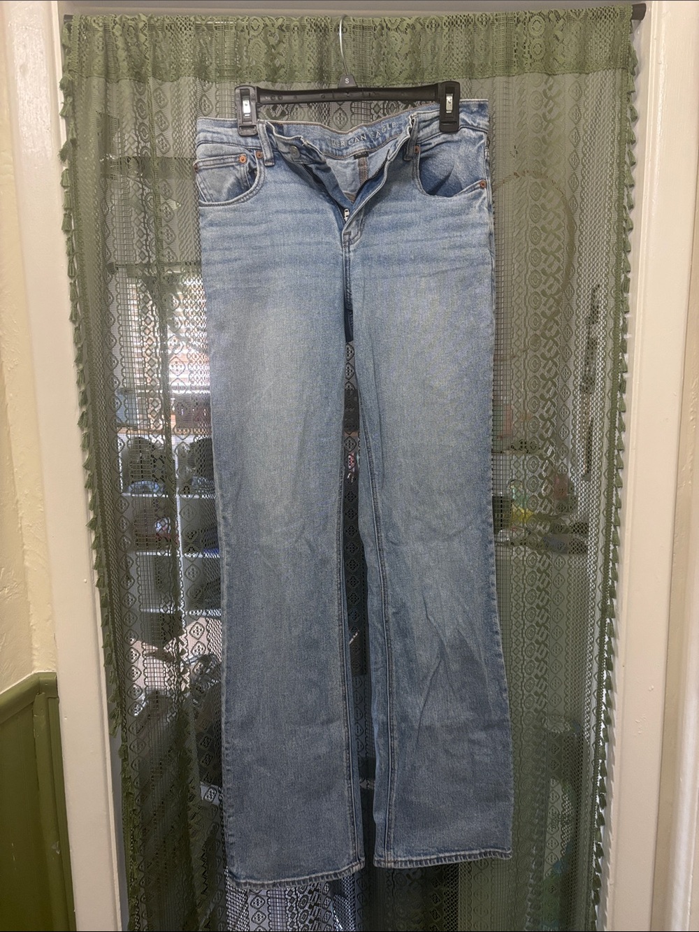 American Eagle Outfitters Light Blue Flare Jeans